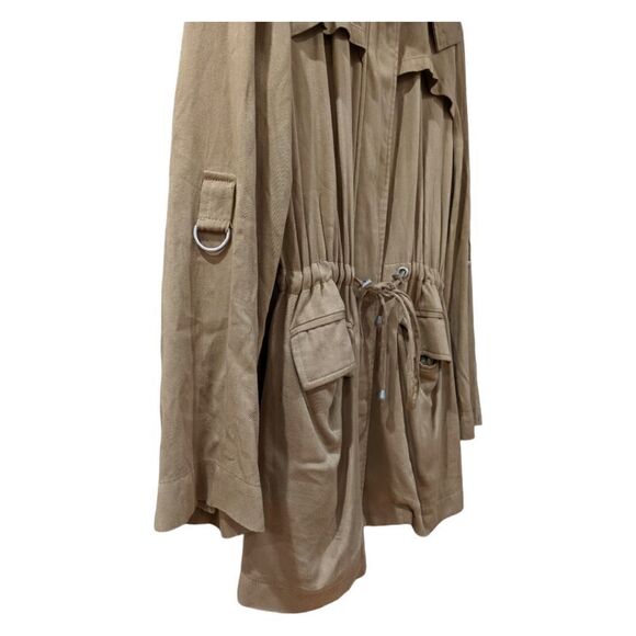 AVEC LES FILLES Women's Tan Utility Jacket Size S - Picture 3 of 7